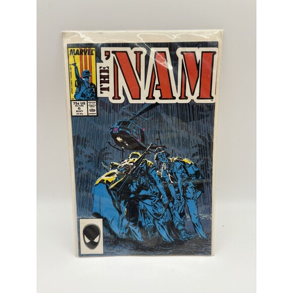 The ‘NAM Marvel Comics Lot Issues 5-8 1987 Vietnam War Series Doug Murray - Picture 8 of 9